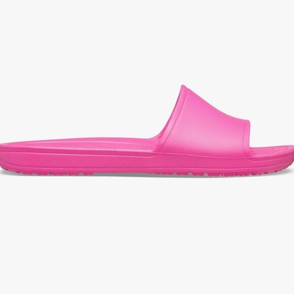 Crocs Kadee Slide Sandal- Electric Pink - Picture 2 of 11